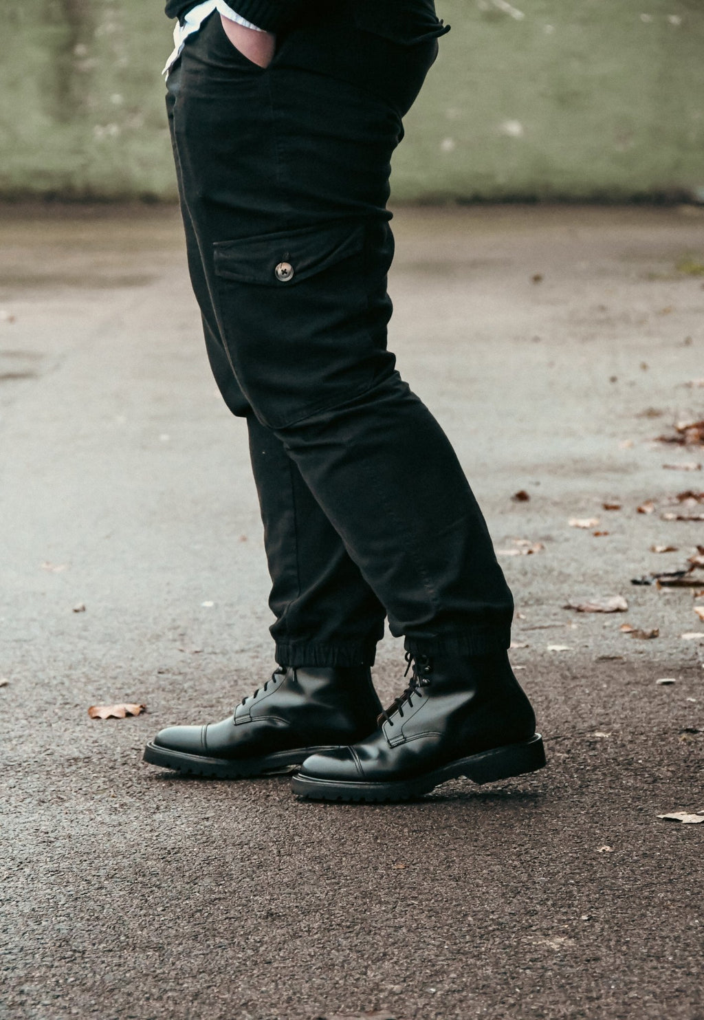 Jane Boot, Black Calf 'Vibram' Crockett & Jones - Hammargruppen