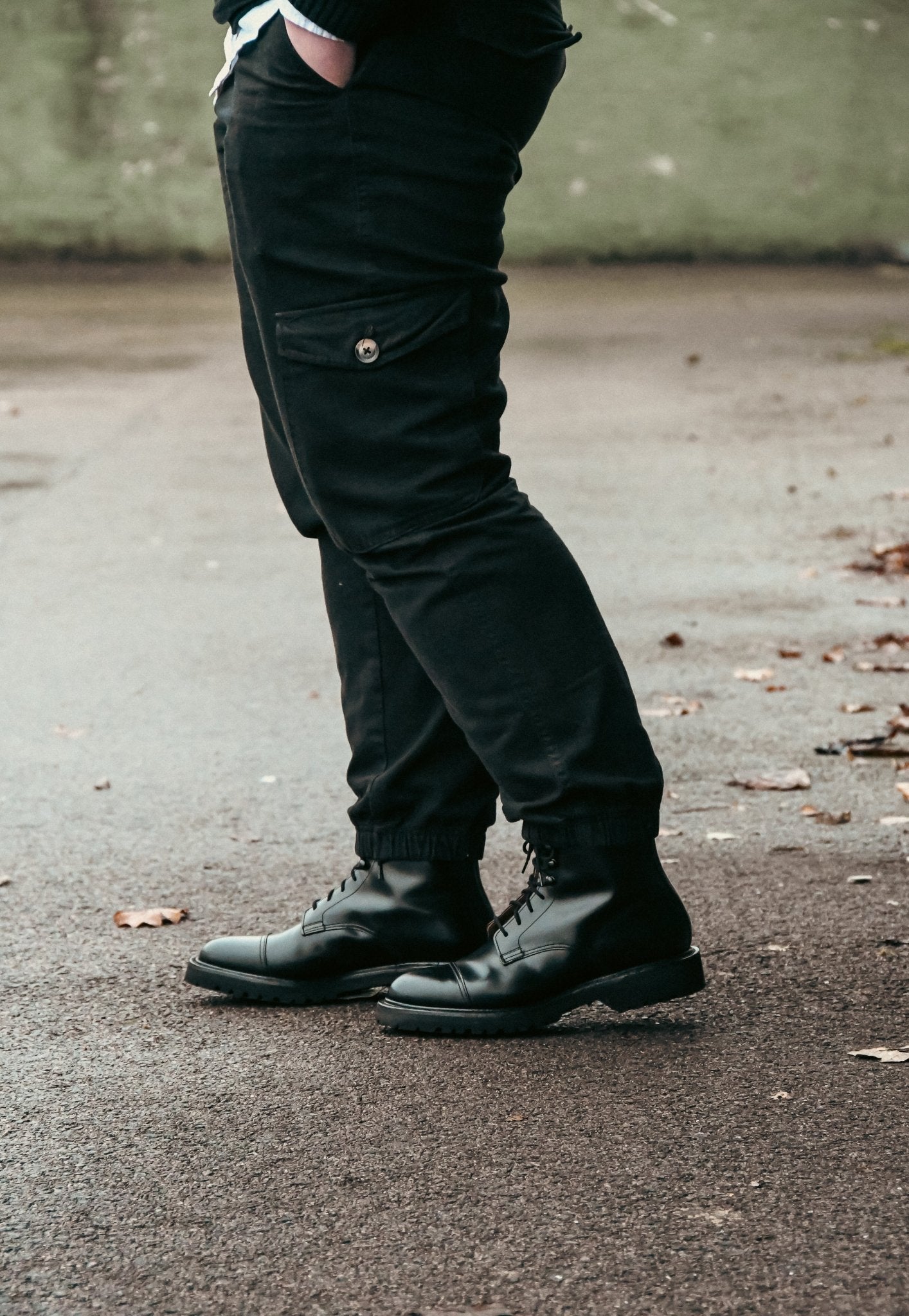 Jane Boot, Black Calf 'Vibram' Crockett & Jones - Hammargruppen