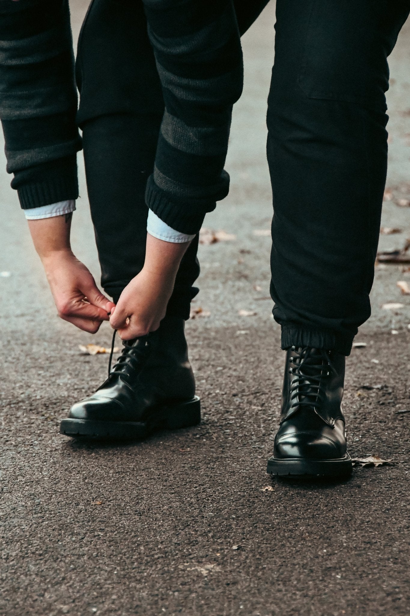 Jane Boot, Black Calf 'Vibram' Crockett & Jones - Hammargruppen