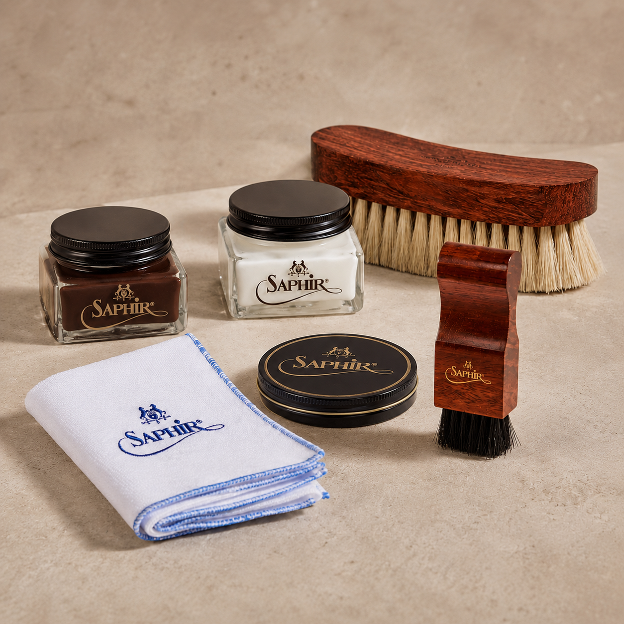 Complete Leather Care – Komplett skovård för läderskor | Saphir Médaille d'Or