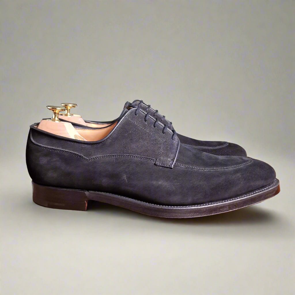 Langdon Black Suede (9,5E) Crockett & Jones - Hammargruppen