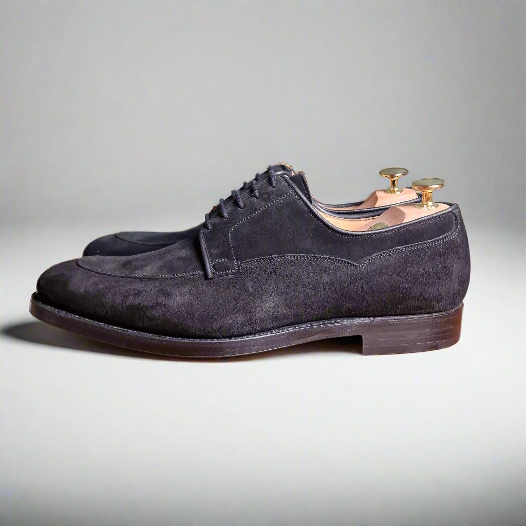 Langdon Black Suede (9,5E) Crockett & Jones - Hammargruppen