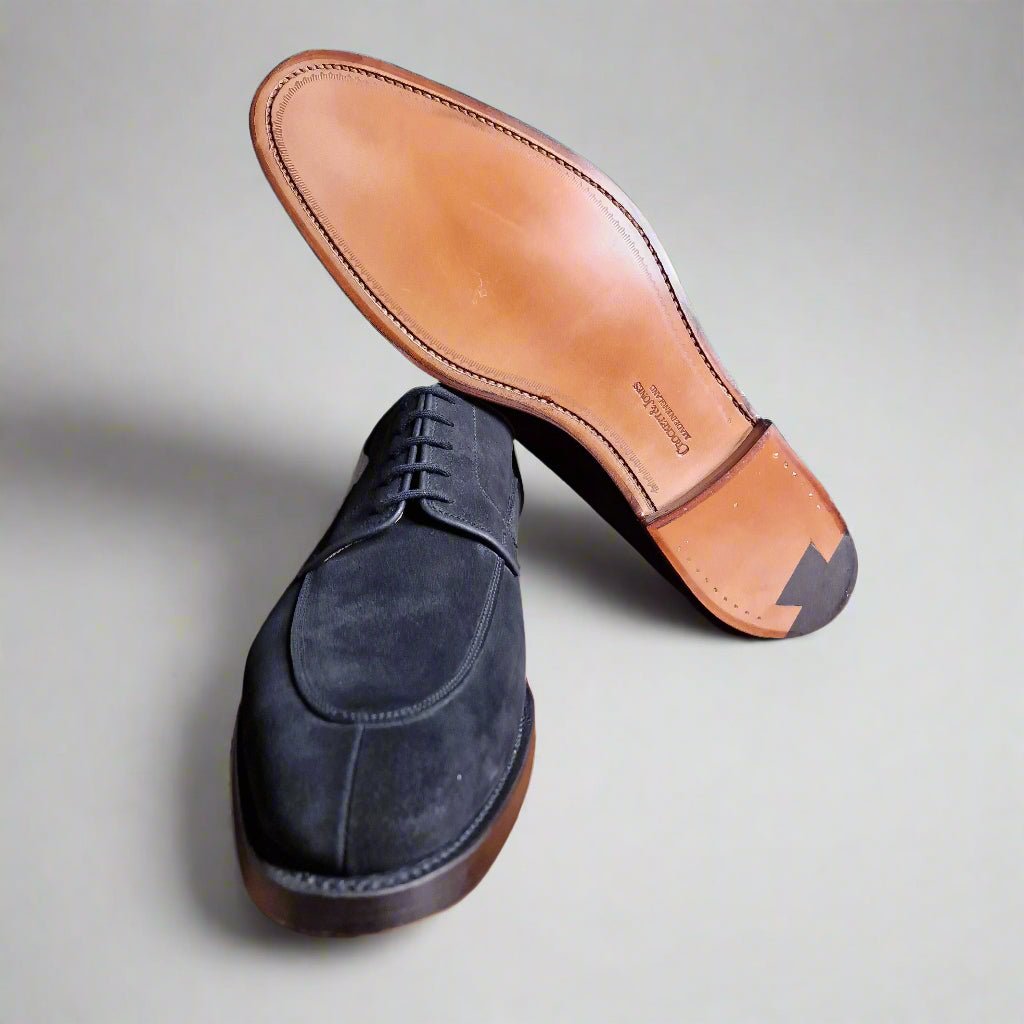 Langdon Black Suede (9,5E) Crockett & Jones - Hammargruppen