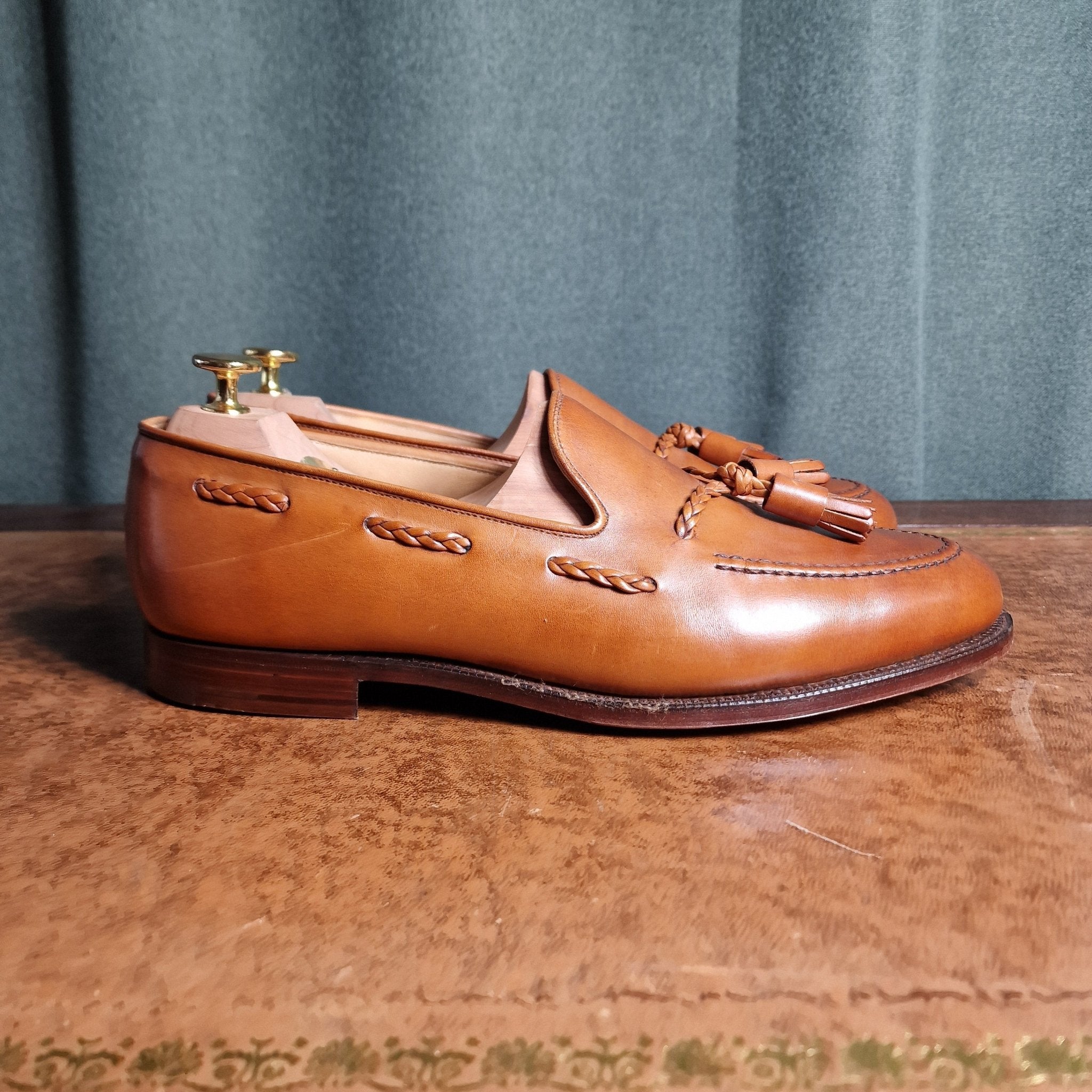 【新品】CROCKETT&JONES　LANGHAM2 Langham II Tan Calf (9.5EX) Crockett & Jones – Hammargruppen