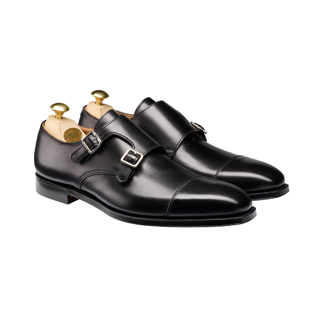 Lowndes Monk Strap, Black Calf, Crockett & Jones - Hammargruppen