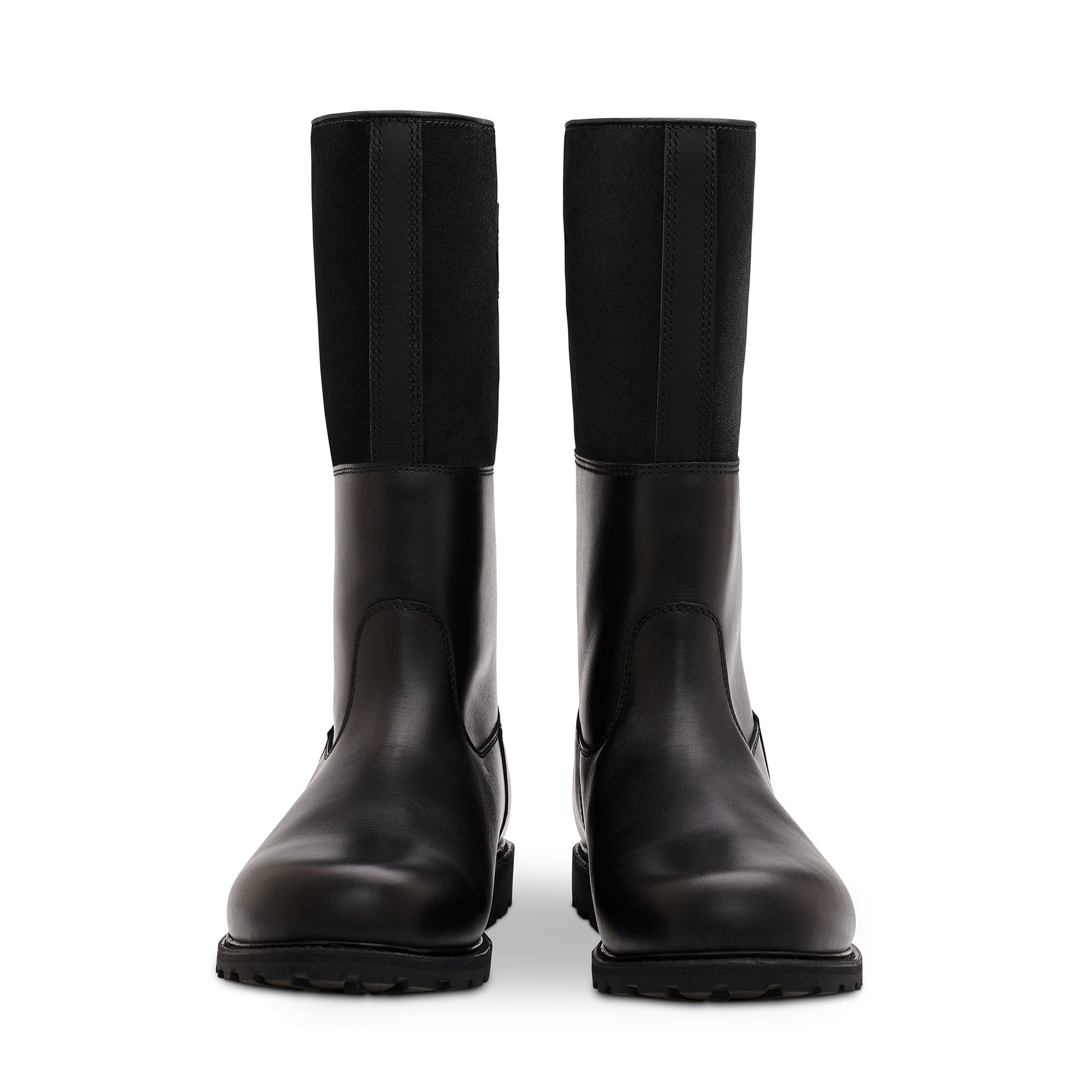 Maronibrater Boot, Black Calf Suede Women, Searling lining, Ludwig Reiter - Hammargruppen