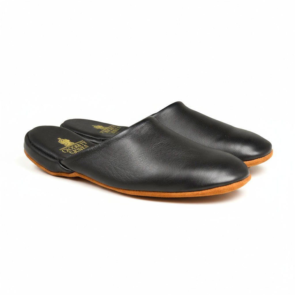 Luxury Men's Slippers in Calfskin | Crockett & Jones – Hammargruppen