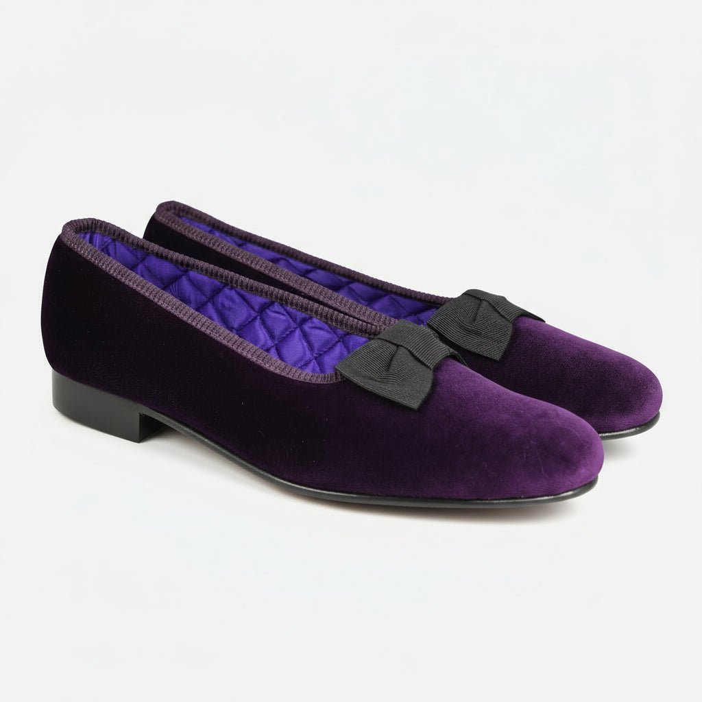 Opera Pump Purple Velvet, Bowhill & Elliott - Hammargruppen
