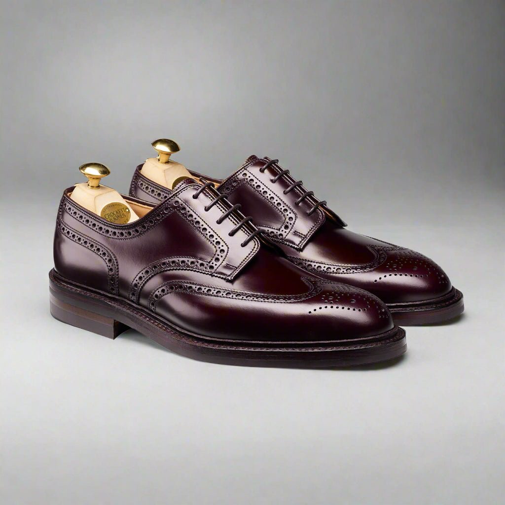 Pembroke Burgundy Cavalry Calf ‘Dainite’ Crockett & Jones - Hammargruppen