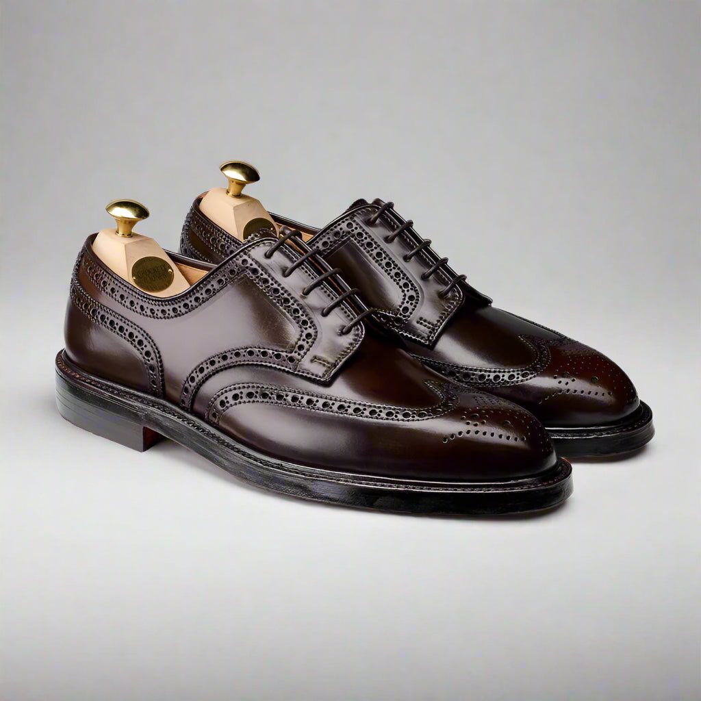 Pembroke Dark Brown Cordovan 'Dainite' (8,5E) Crockett & Jones - Hammargruppen