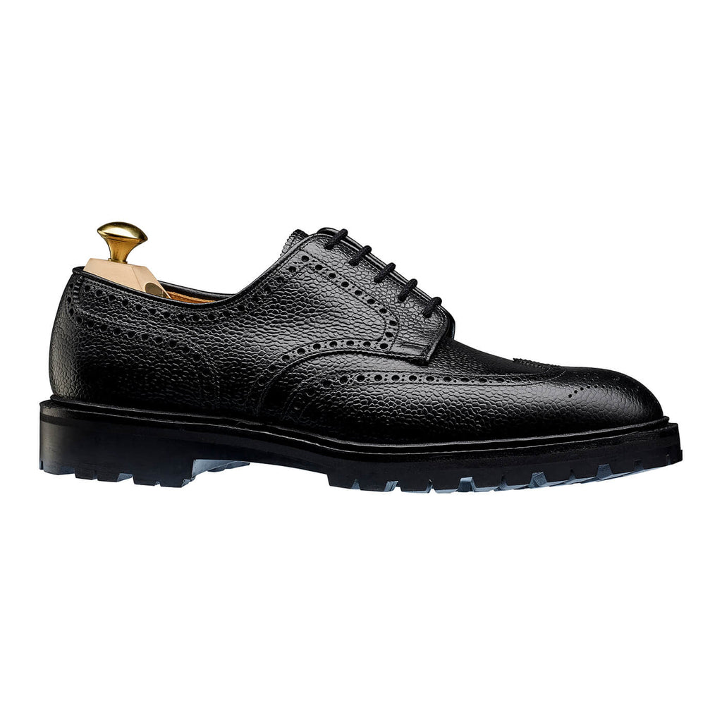 Pembroke Derby, Black Scotch Grain ‘Vibram’ Crockett & Jones - Hammargruppen