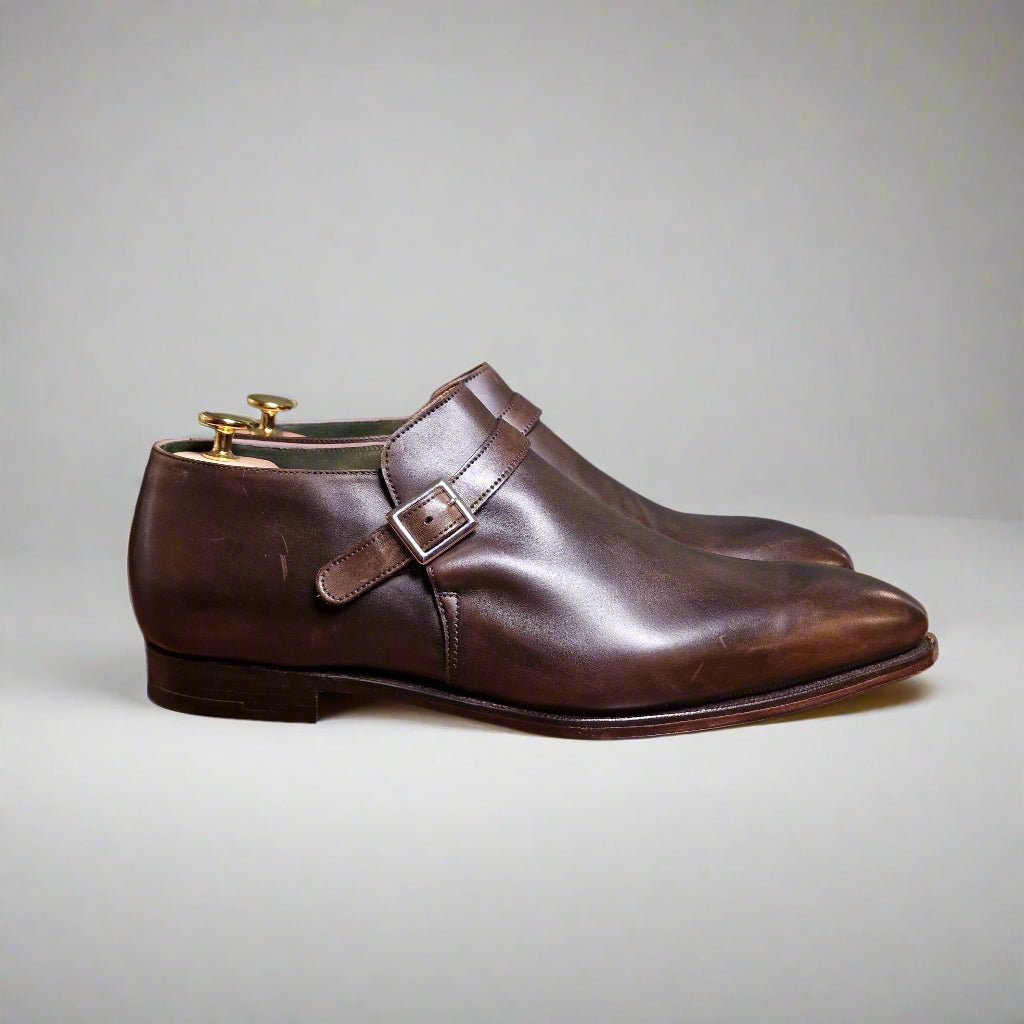 Portman III Dark Brown Calf (10.5E) Crockett & Jones - Hammargruppen