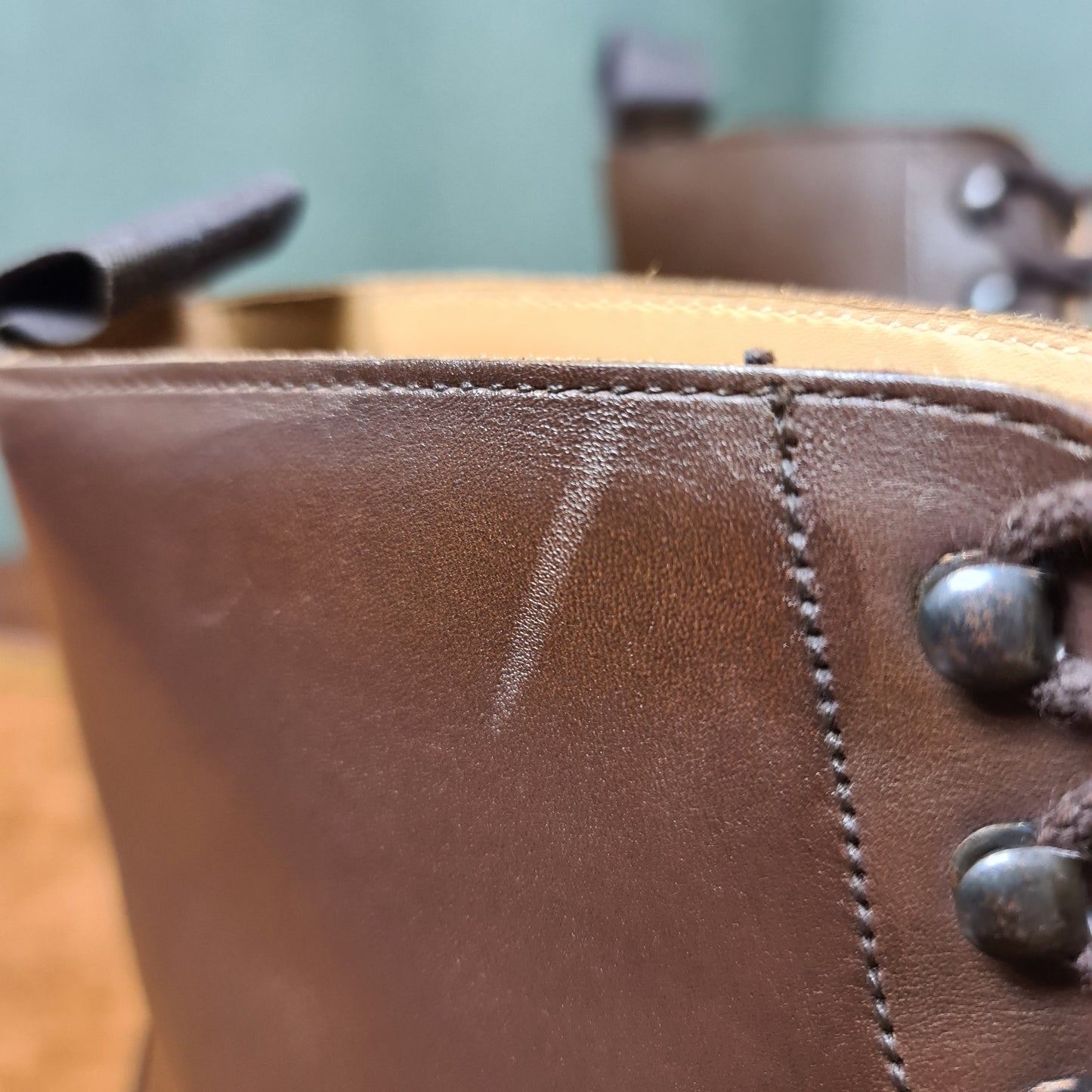 Northcote Dark Brown Wax Calf ‘Dainite’ (9E) Crockett & Jones