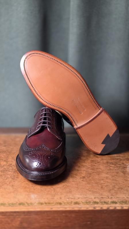 Pembroke Derby Burgundy Cordovan, Crockett & Jones