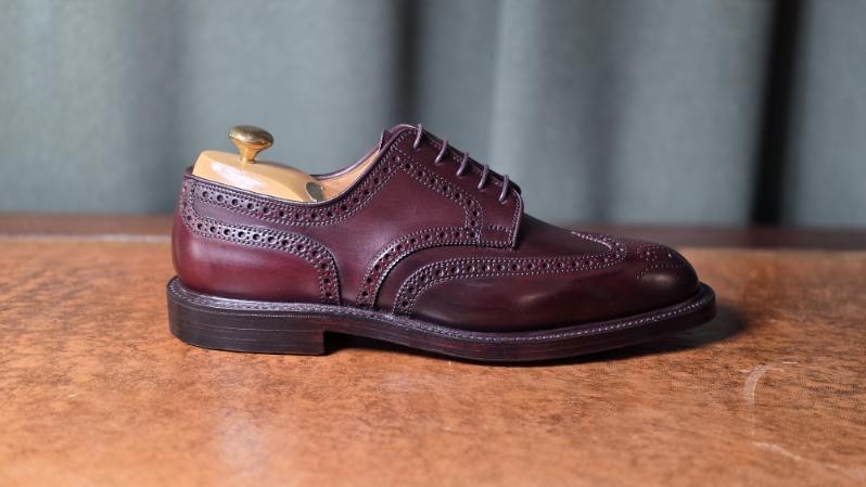 Pembroke Derby Burgundy Cordovan, Crockett & Jones