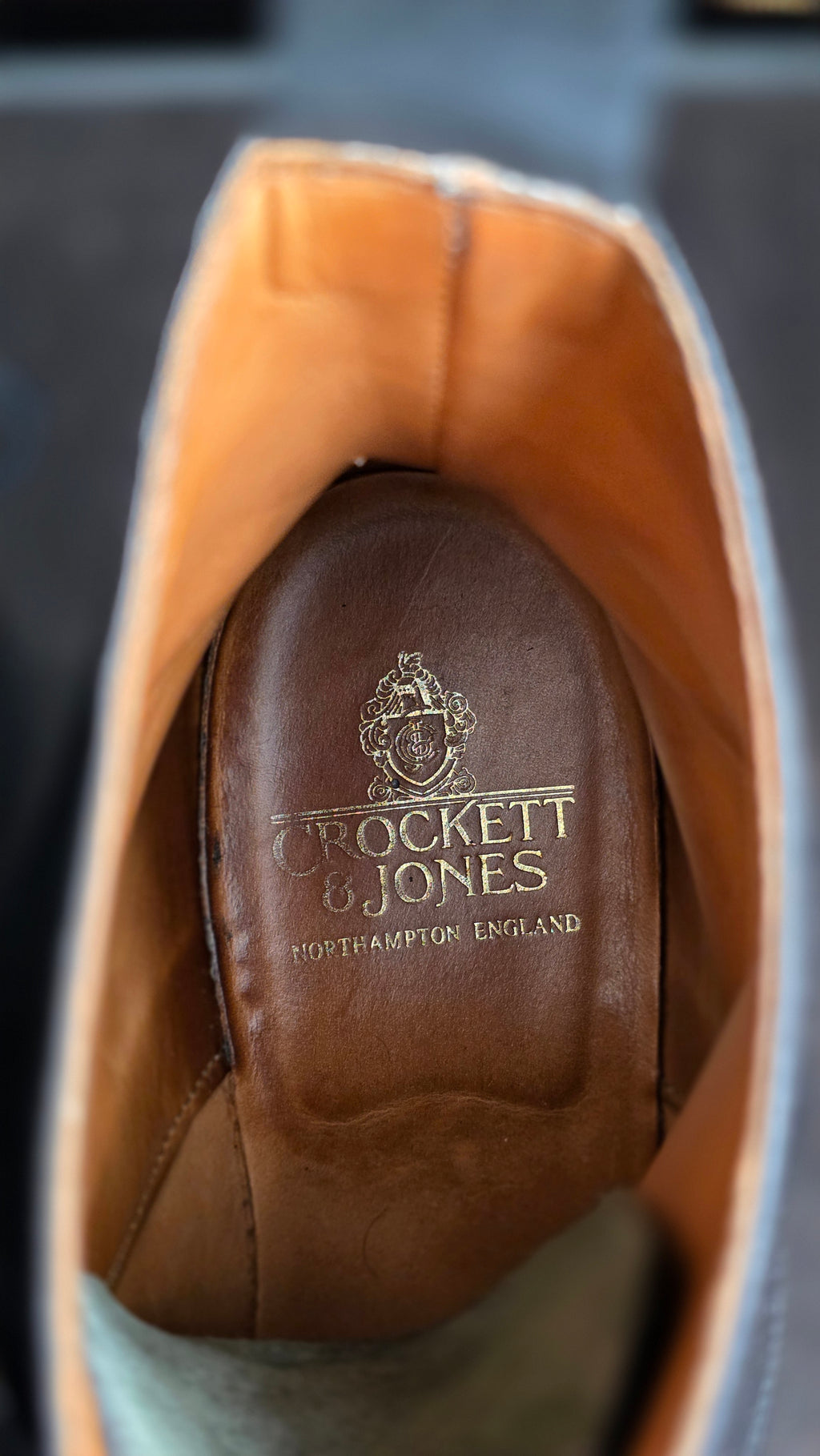 Jane Boot, Black Calf 'Vibram' by Crockett & Jones