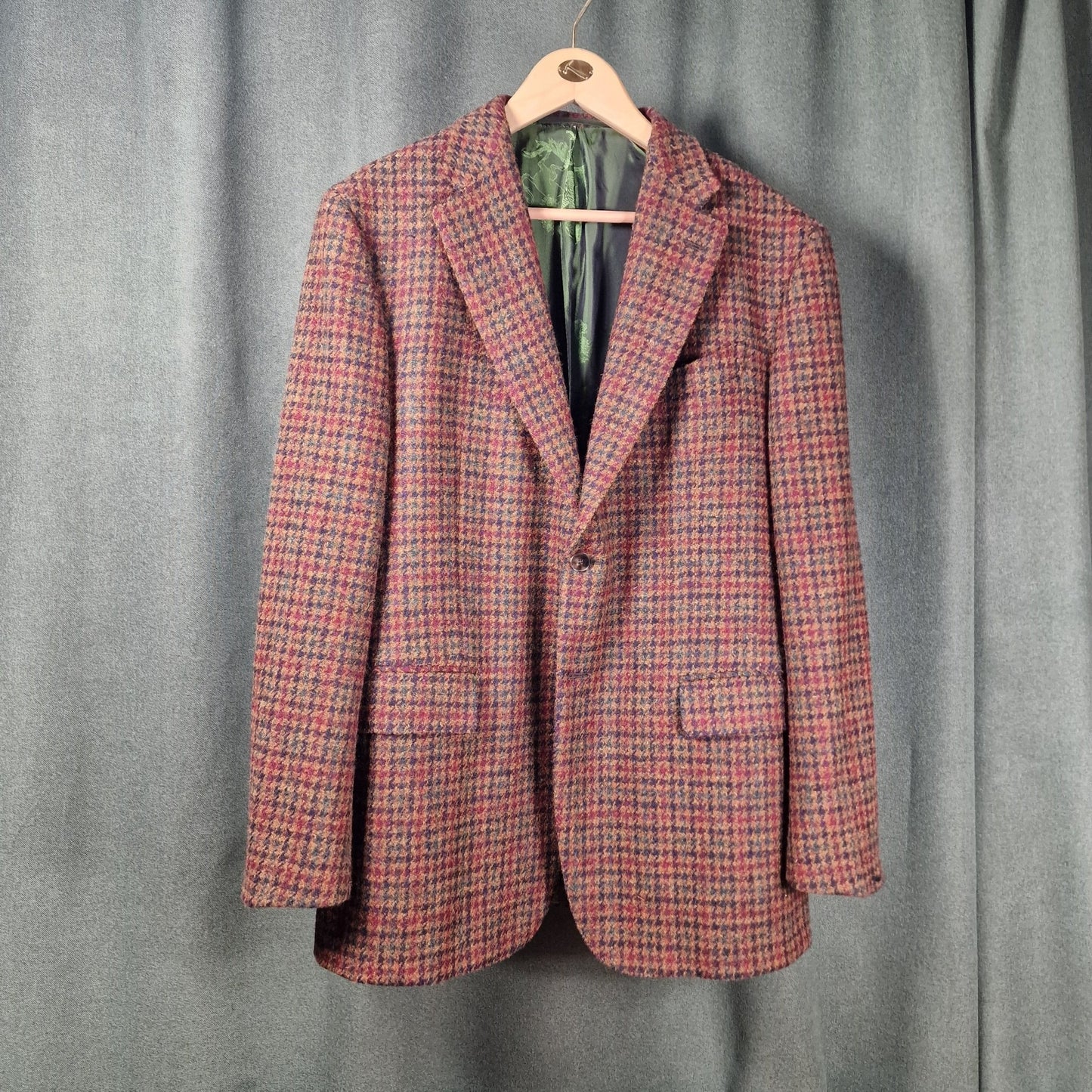 Rödrutig Kavaj Ull, Grafford - Hammargruppen