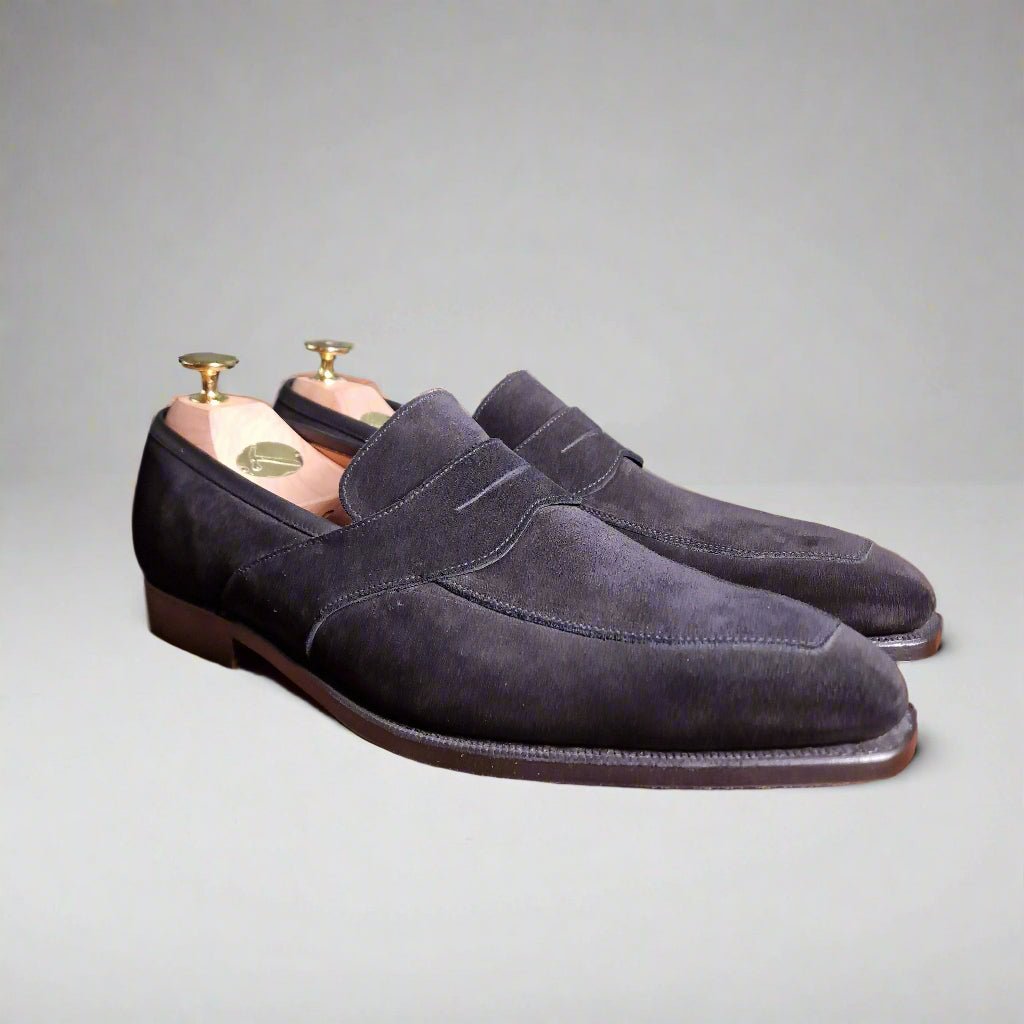 Seaton Black Suede (9.5E) Crockett & Jones - Hammargruppen