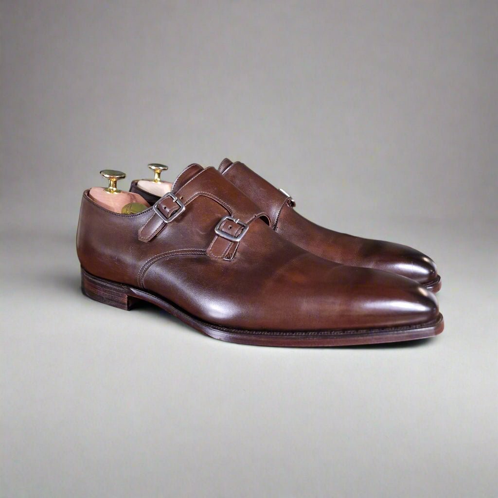 Seymour III Dark Brown Antique Calf (10E) Crockett & Jones - Hammargruppen