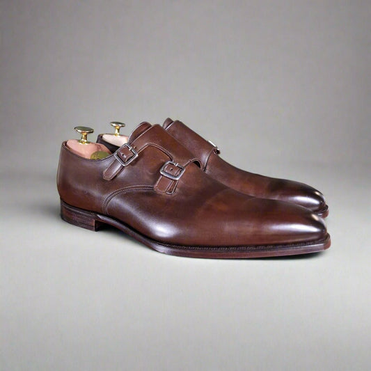 Seymour III Dark Brown Antique Calf (10E) Crockett & Jones - Hammargruppen