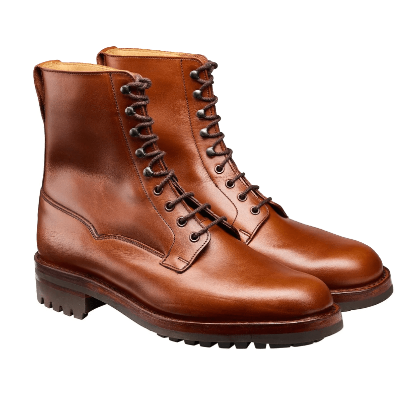 Snowdon Derby Boot, Dark Oak Wax Hide ‘Commando’ Crockett & Jones - Hammargruppen