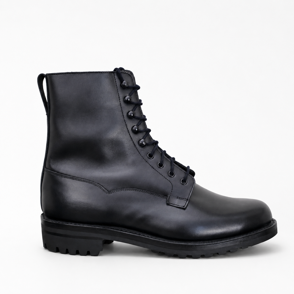 Snowdon Black Waterproof Side 'Commando' Crockett & Jones