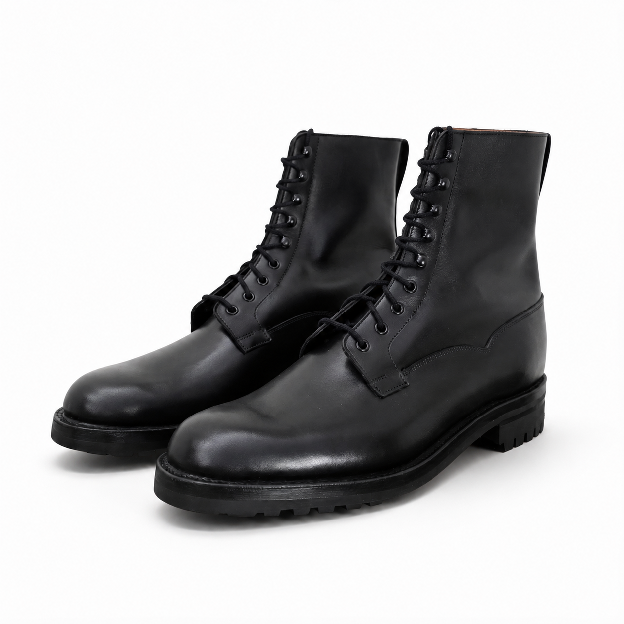 Snowdon Black Waterproof Side 'Commando' Crockett & Jones