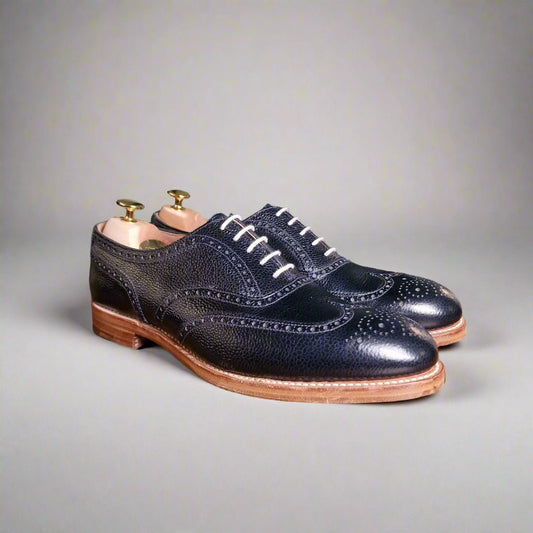 Suffolk Navy Grain (8,5E & 11,5E) Crockett & Jones - Hammargruppen