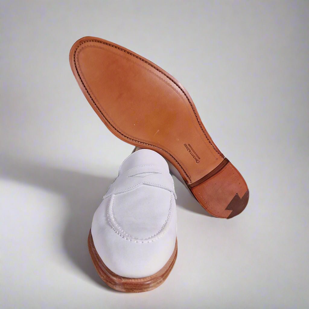 Teign White Nubuck (11E) Crockett & Jones - Hammargruppen