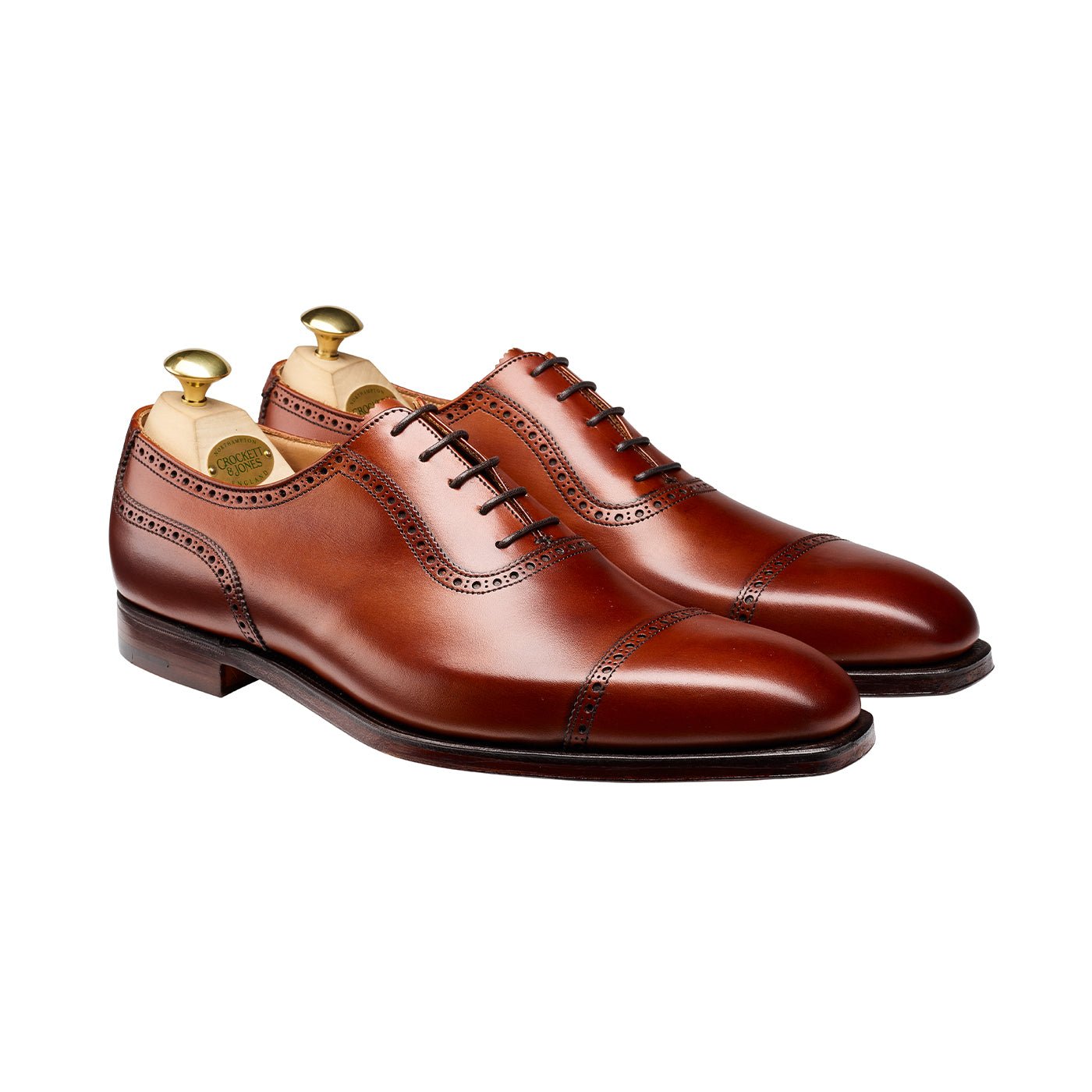 Westbourne Oxford, Chestnut Calf, Crockett & Jones - Hammargruppen