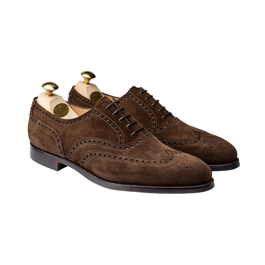 Westgate 2 Oxford, Dark Brown Suede ‘City’ Crockett & Jones - Hammargruppen
