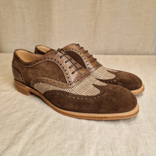 Ernest II Mocha/Plough/Deans Suede (8,5F & 9F) Joseph Cheaney & Sons