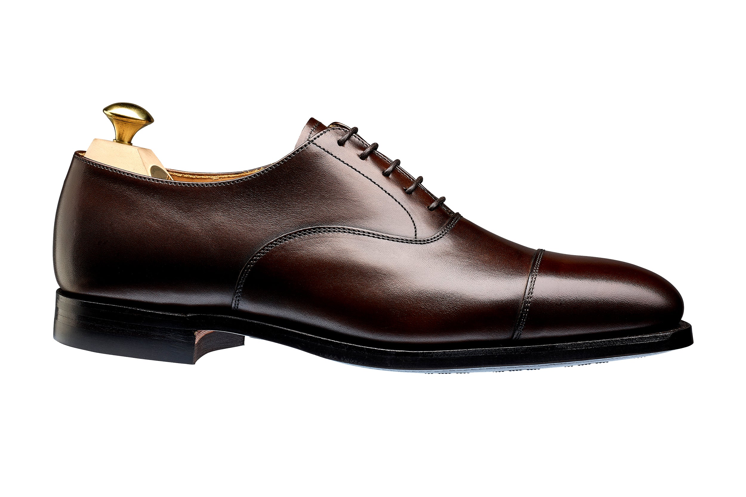 Crockett & Jones Connaught II Dark Brown Burnished Calf