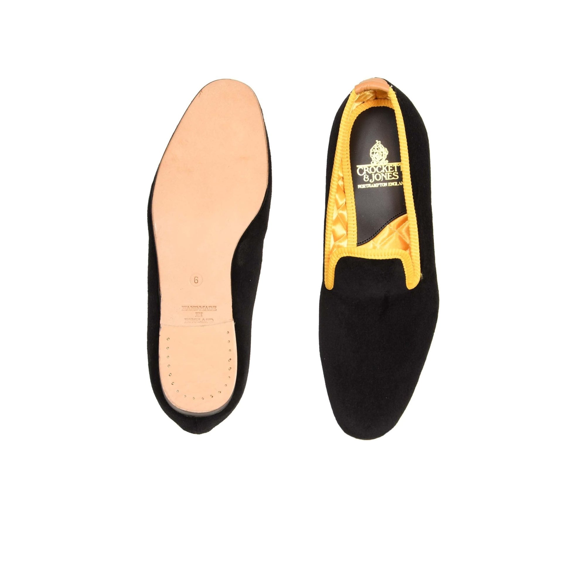 Albert Plain Slippers, Lady Black, Crockett & Jones - Hammargruppen