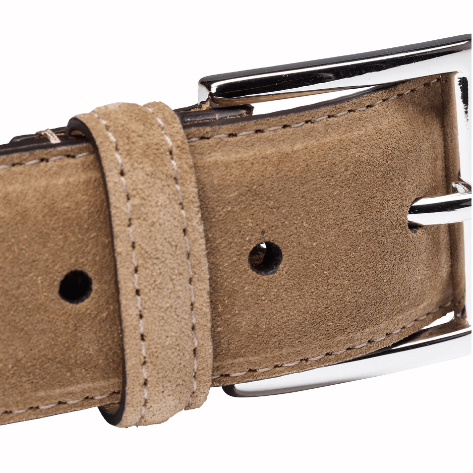 Bälte Khaki Suede, Crockett & Jones - Hammargruppen