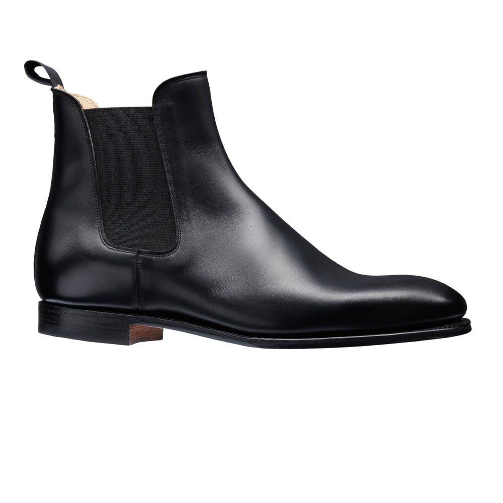 Bonnie Chelsea Boot, Black Calf, Crockett & Jones - Hammargruppen