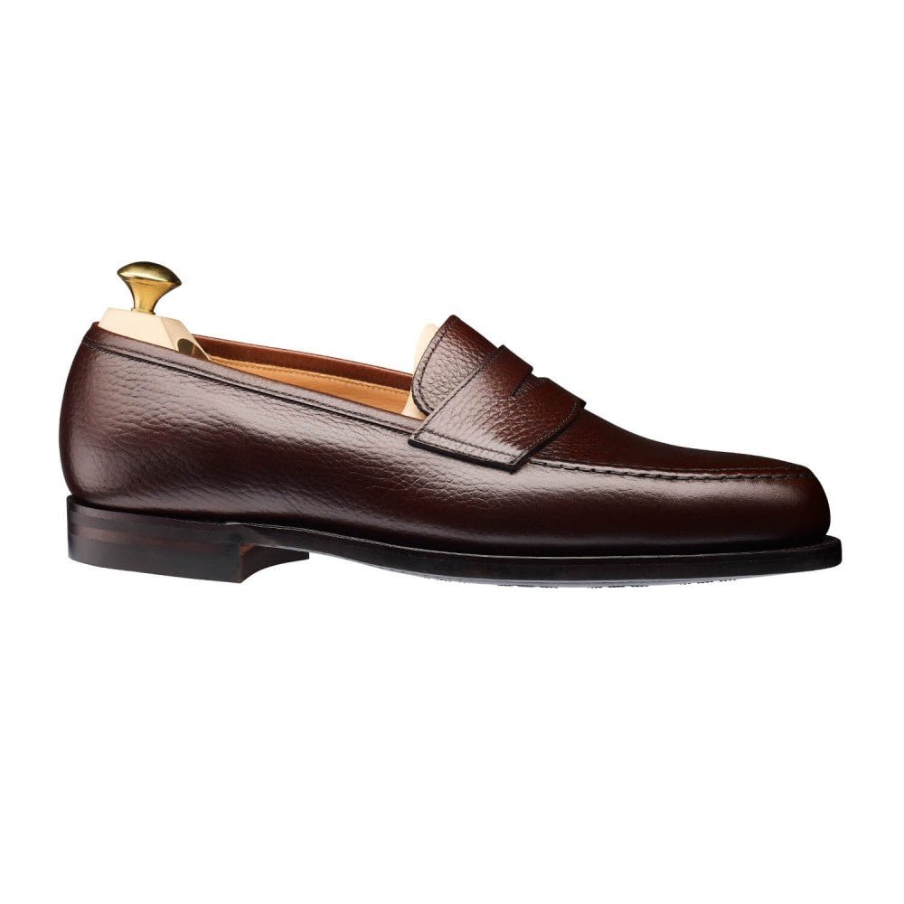 Boston Penny Loafer, Dark Brown Country Calf ‘City’ Crockett & Jones - Hammargruppen