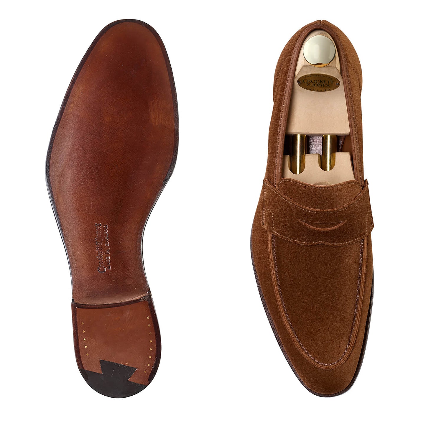Cadogan Tobacco Calf Suede, Crockett & Jones - Hammargruppen
