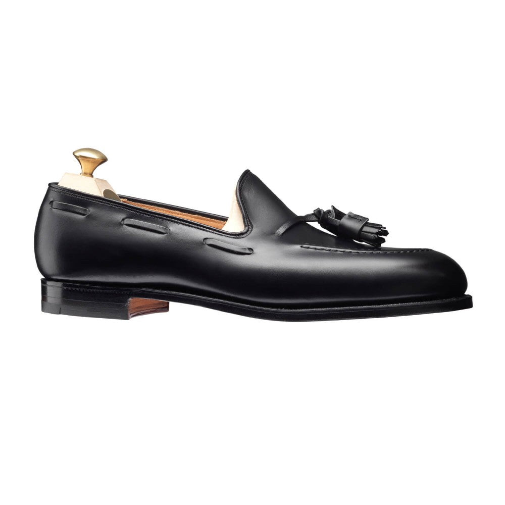 Cavendish 2 Tassel Loafer, Black Calf, Crockett & Jones - Hammargruppen