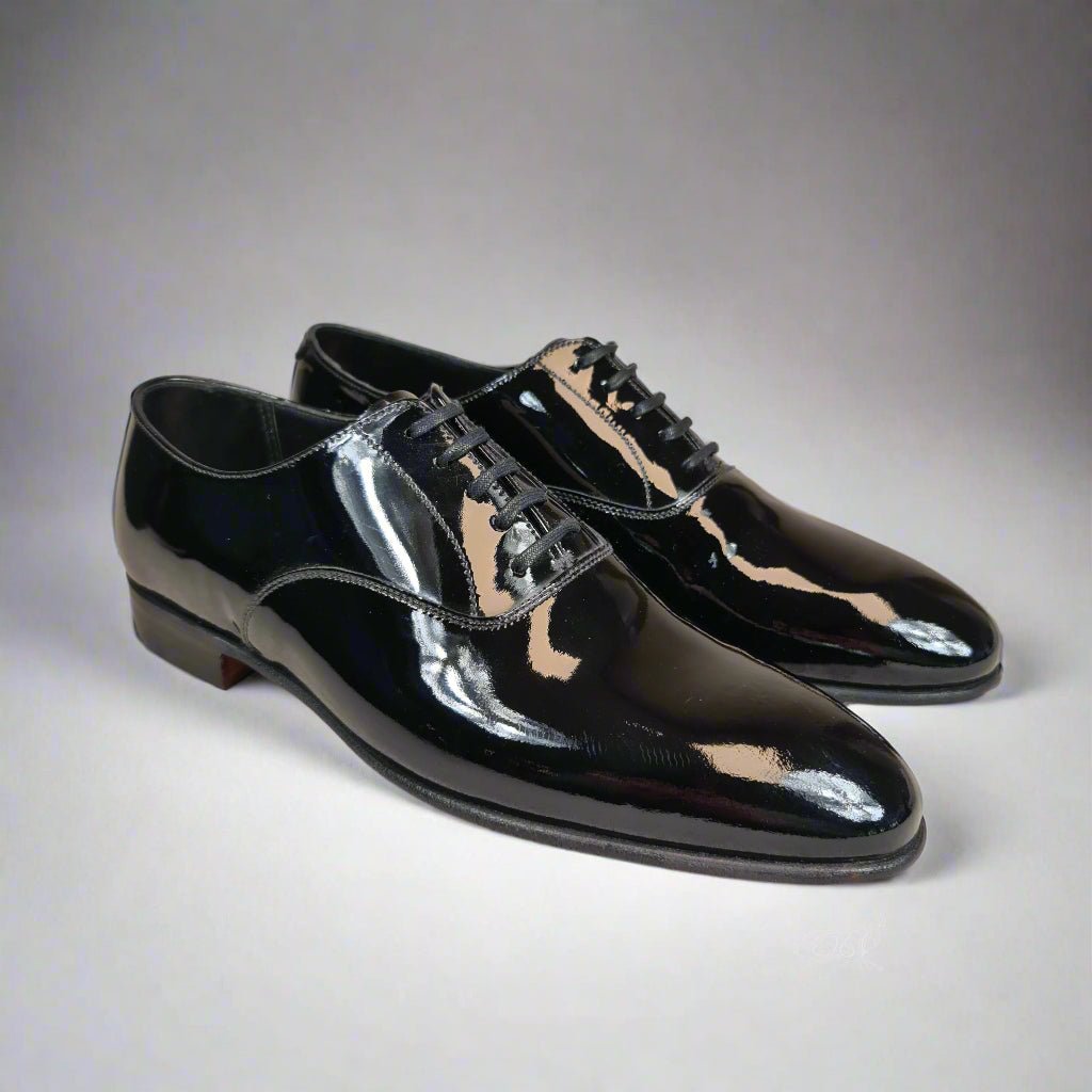 Cheam Black Patent (5,5E) Crockett & Jones - Hammargruppen