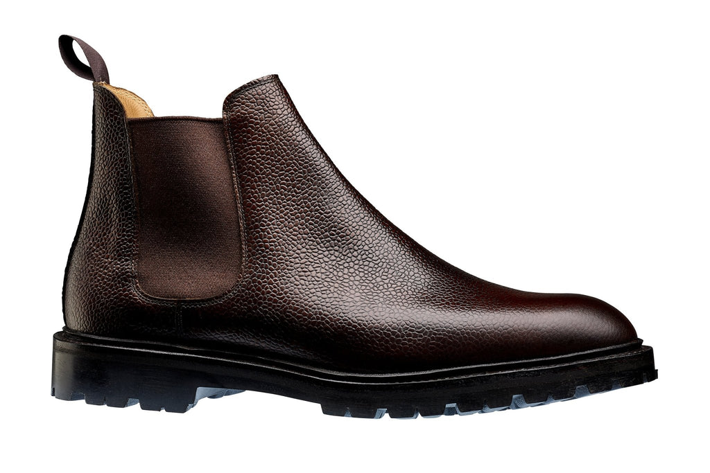 Chelsea 11 Boot, Dark Brown Scotch Grain ‘Vibram’ Crockett & Jones - Hammargruppen