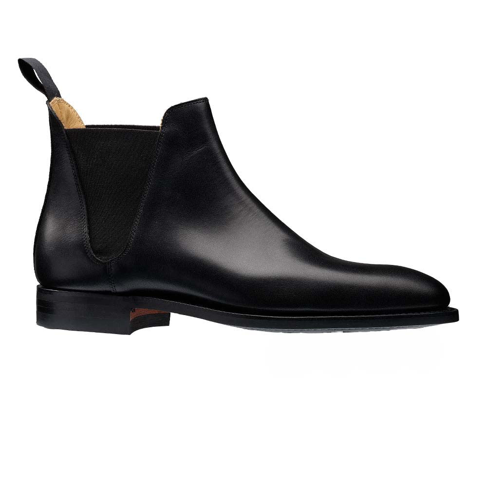 Chelsea 3 Boot Black Calf, Crockett & Jones - Hammargruppen