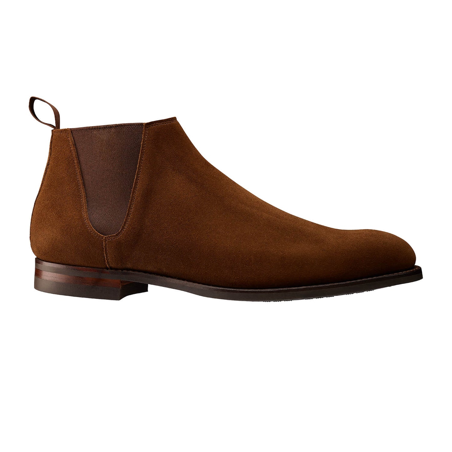 Cranton Chelsea Boot, Snuff Repello Suede ‘City’ (9E) Crockett & Jones - Hammargruppen