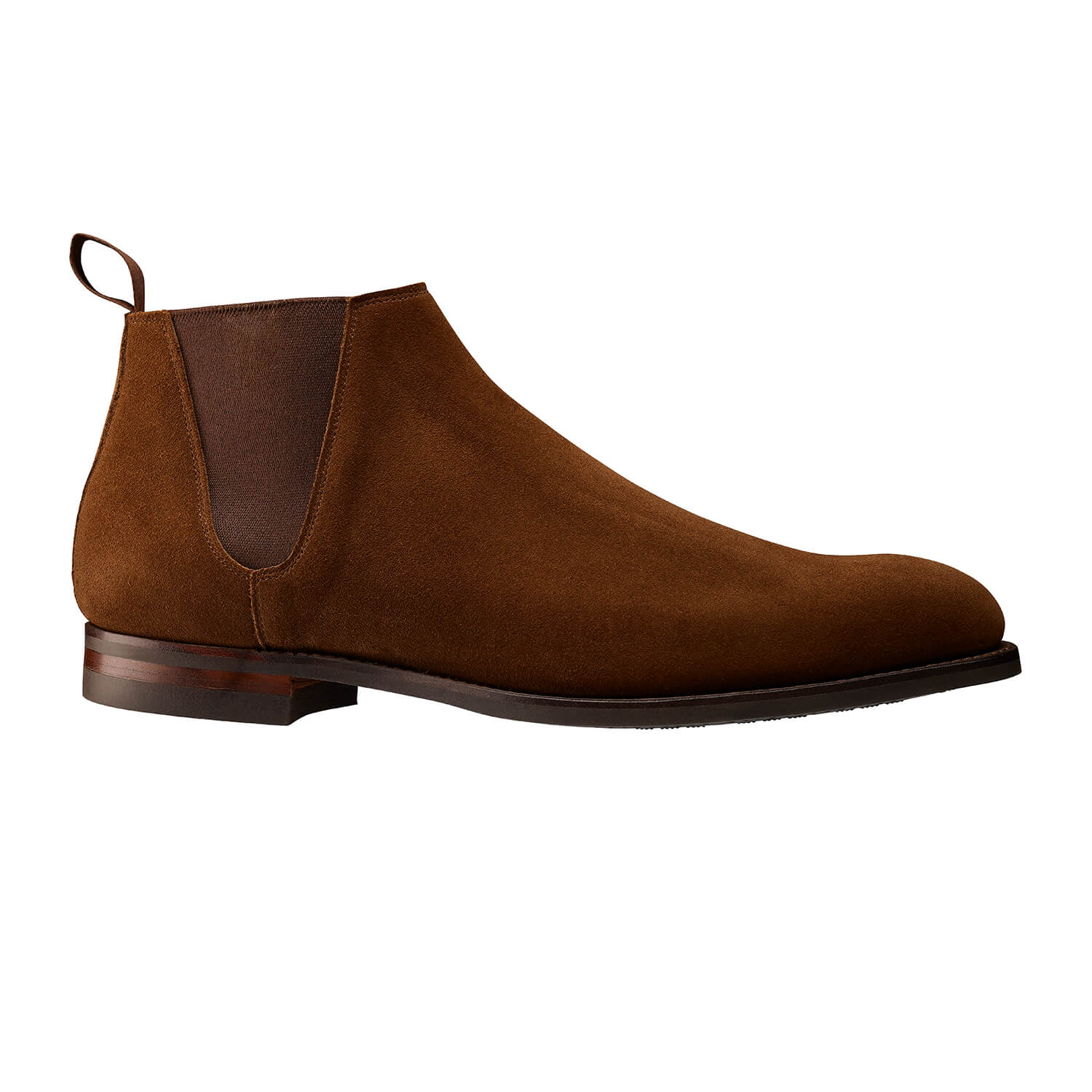 Cranton Chelsea Boot, Snuff Repello Suede ‘City’ (9E) Crockett & Jones - Hammargruppen