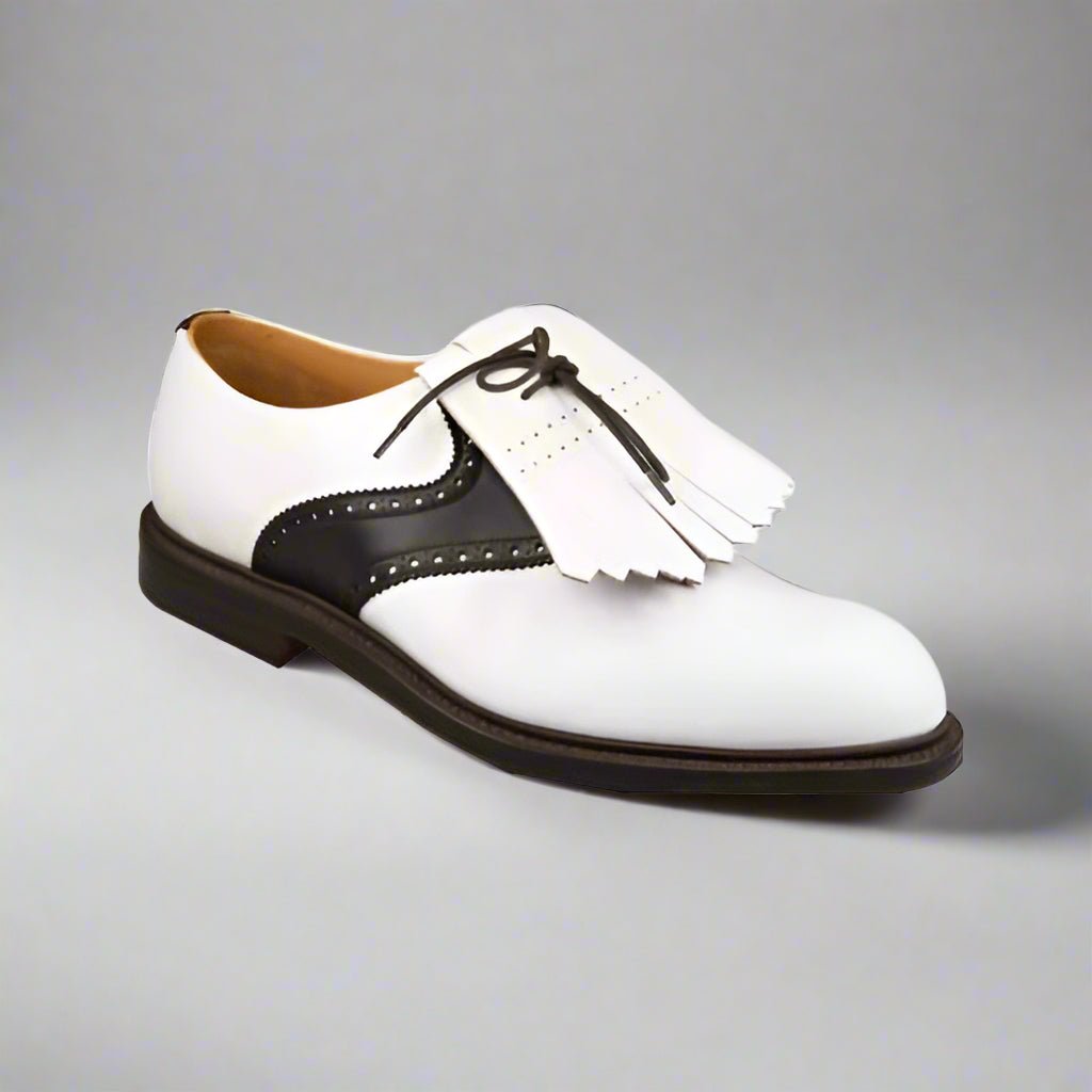 Golf Turnberry White/Brown Calf, Joseph Cheaney & Sons - Hammargruppen