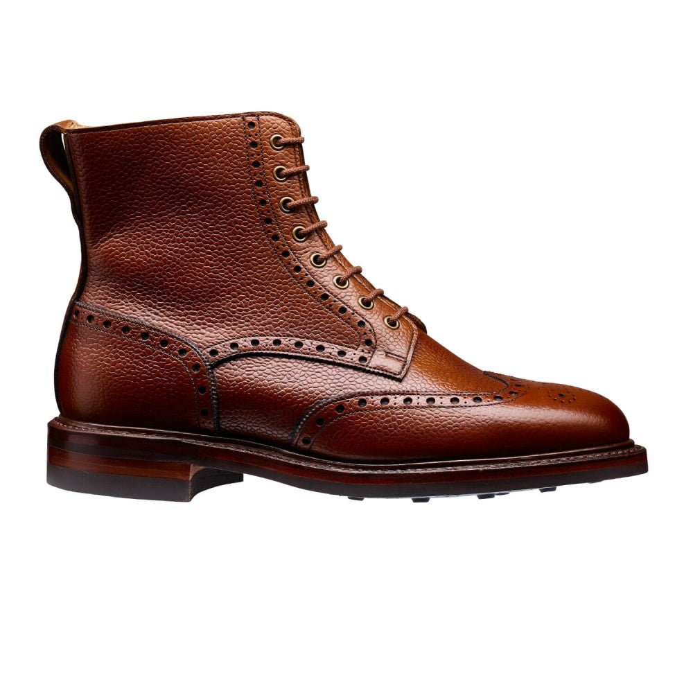 Grace II Boot, Tan Scotch Country Grain 'Dainite' Crockett & Jones - Hammargruppen