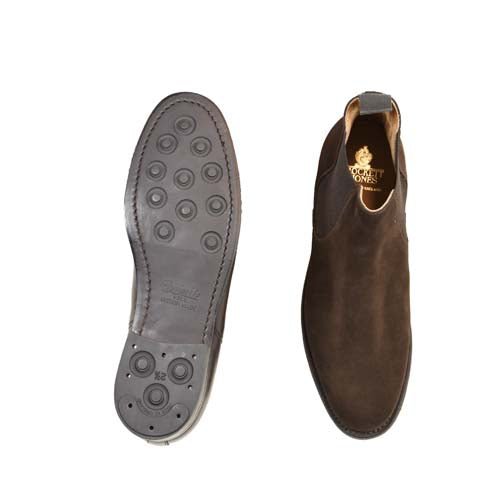 Gresham Dark Brown Suede 'Dainite' Crockett & Jones - Hammargruppen