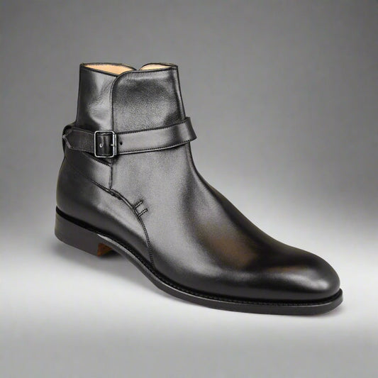 Harold Jodphur Boot, Black Calf (6F) Joseph Cheaney & Sons - Hammargruppen