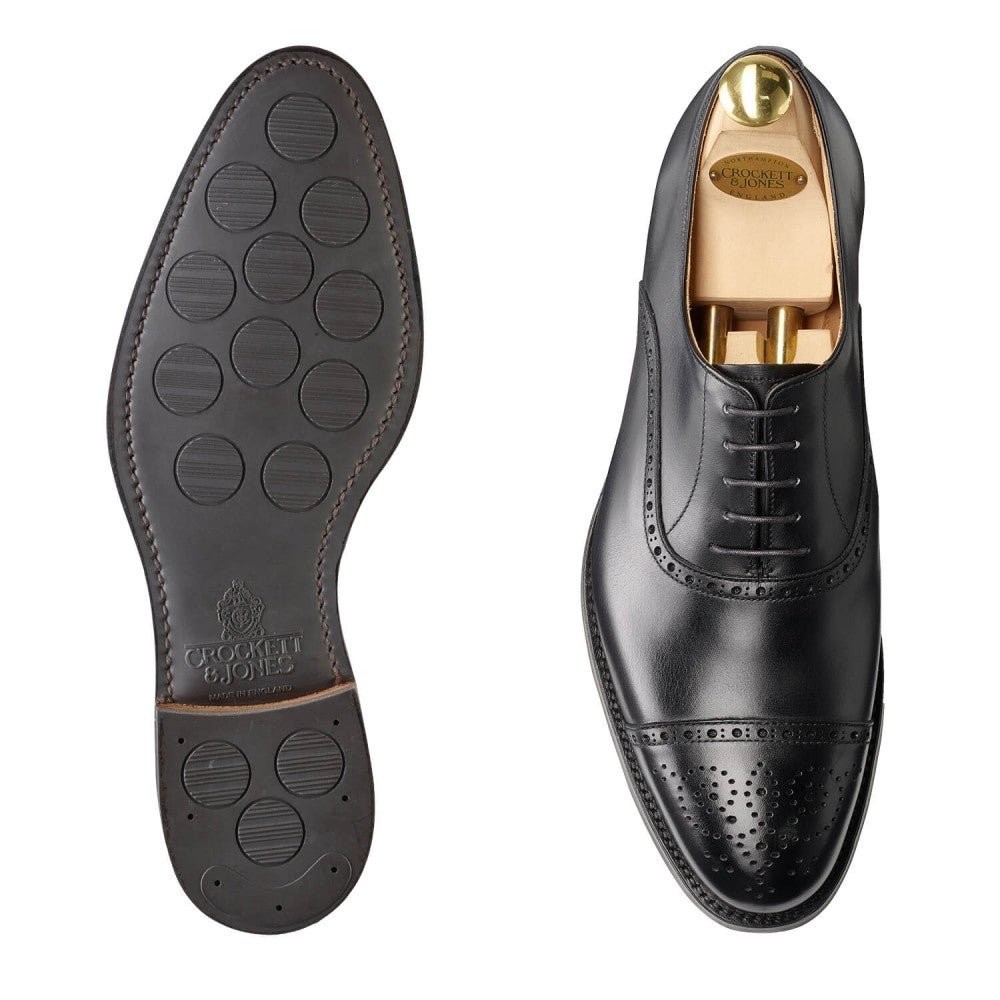 Hatton Black Calf ‘City’ (5,5E) Crockett & Jones - Hammargruppen