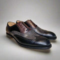 James II Black/Grey/Burgundy Calf (8,5F) Joseph Cheaney & Sons - Hammargruppen
